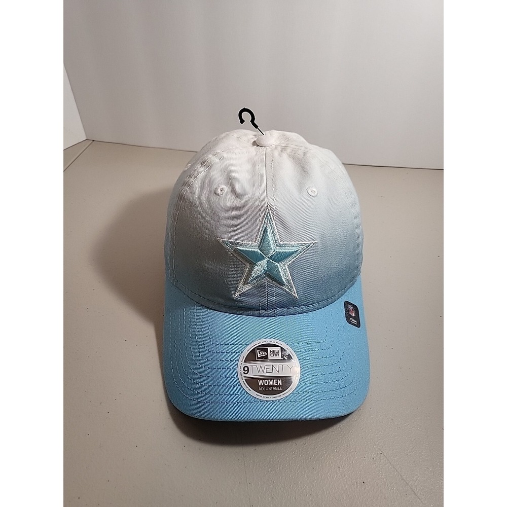 New Era Womens 9TWENTY Dallas Cowboys NFL Football Color Pack Blue Fade Hat Cap